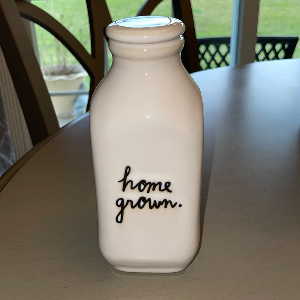 Rae Dunn Home Grown Milk Bottle